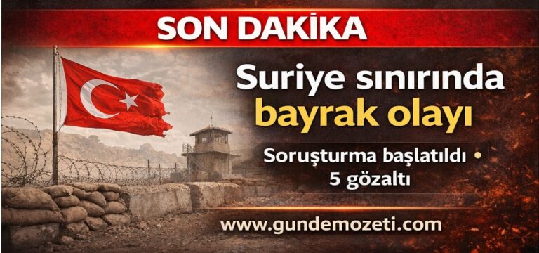 5 şüphelinin güvenlik güçlerince gözaltına alındığı bildirildi.