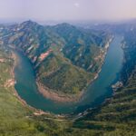 Erzincan'daki Göyne Barajı Soğuk Havalarda Dondu