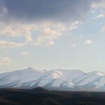 Gökkuşağı Tepeleri Beyaza Büründü